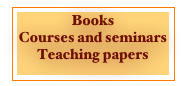 Books
Courses and seminars
Teaching papers