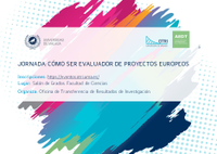 Jornada OTRI: Cómo ser evaluador de proyectos europeos