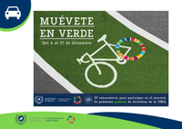 II Convocatoria del servicio de préstamo de bicicletas [Muévete en verde]