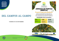 Del campus al campo: Jornada de puertas abiertas en el biodistrito Guadalhorce