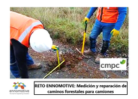 Reto Ennomotive: Medición y reparación de caminos forestales para camiones