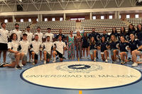 Las selecciones universitarias de Balonmano Playa parten rumbo al Campeonato Europeo, que se celebra en Hungría