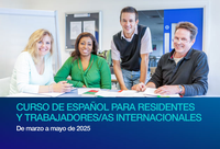 Nuevo curso de español para residentes y trabajadores internacionales