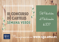 Convocatoria III Concurso de Carteles “Semana Verde 2018”