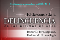 El Instituto de Criminología inaugura el curso en la Facultad de Derecho