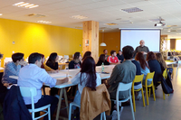 Italo Chiodi anima a los estudiantes de la UMA a transmitir ideas a través de la expresividad 