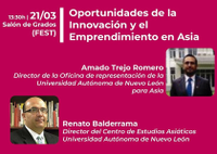 Seminario: Oportunidades de la Innovación y el Emprendimiento en Asia