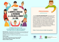 CURSO ESPECIALIZACIÓN AGENTES DE IGUALDAD