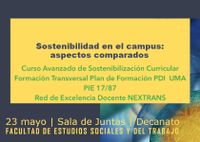 Sostenibilidad en el campus: aspectos comparados