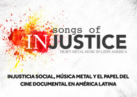 Proyección del documental “Songs of Injustice”