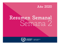 Resumen Semanal | Semana 2 | 2020