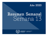 Resumen Semanal | Semana 13 | 2020