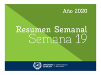 Resumen Semanal | Semana 19 | 2020