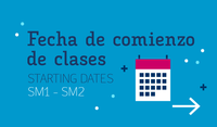 Fechas de Comienzo de Clases