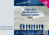 II SEMANA DE LA EMPLEABILIDAD DE LA FACULTAD DE FILOSOFÍA Y LETRAS