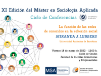 Conferencia impartida por Miranda J. Lubbers