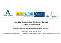 Jornada informativa Horizonte Europa: Clúster 5 - Movilidad