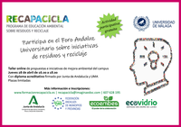 Foro andaluz universitario sobre iniciativas de residuos y reciclaje [ODS]