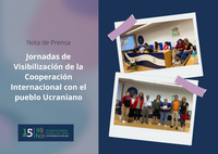 Jornadas de Visibilización de la Cooperación Internacional con el pueblo Ucraniano