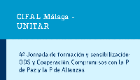 4ª Jornada de formación y sensibilización: ODS y Cooperación. Compromisos con la P de Paz y la P de Alianzas