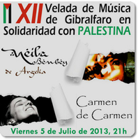 XII VELADA DE MÚSICA DE GIBRALFARO EN SOLIDARIDAD CON PALESTINA