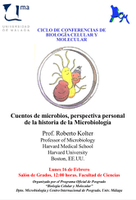 CICLO DE CONFERENCIAS DE BIOLOGÍA CELULAR Y MOLECULAR