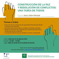 Seminario Construcción de la paz y resolución de conflictos