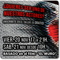 TALLER DE TEATRO “EL MURO”