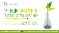 I CONCURSO DE CARTELES "SEMANA VERDE 2016"