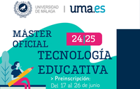 Máster Oficial en Tecnología Educativa (online)