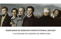 Calendario primavera seminarios Dcho Constitucional 2024/2025