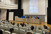 Inauguración de las jornadas en la Facultad de Ciencias de la Educación