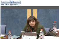 Laura Triviño participa en el Parlamento Andaluz