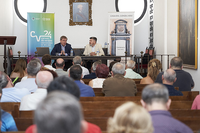 Martínez, durante su ponencia