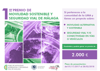 I PREMIO DE MOVILIDAD SOSTENIBLE Y SEGURIDAD VIAL DE MÁLAGA