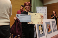 Víctor Pintos, ganador del concurso de Cómic e ilustración