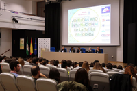 Inauguración de la Jornada, en la Facultad de Ciencias de la Educación