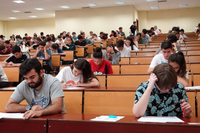 Alumnos, en la última prueba de la EVAU