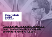 convocatoria obra social la caixa impacto social covid