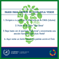 Cartel Aula Verde