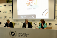 Alumni UMA presenta el proyecto 'Redes de conocimiento' y el 'I Ciclo de Conferencias para la Sociedad' 