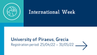 University of Piraeus 18-22 July 2022