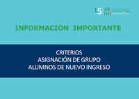 Asignación Grupos 1º 22-23