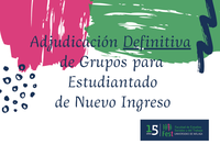 Adjudicación Definitiva Grupos Curso 22-23