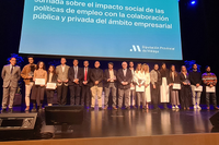 Instituciones y empresas, en el acto de reconocimiento