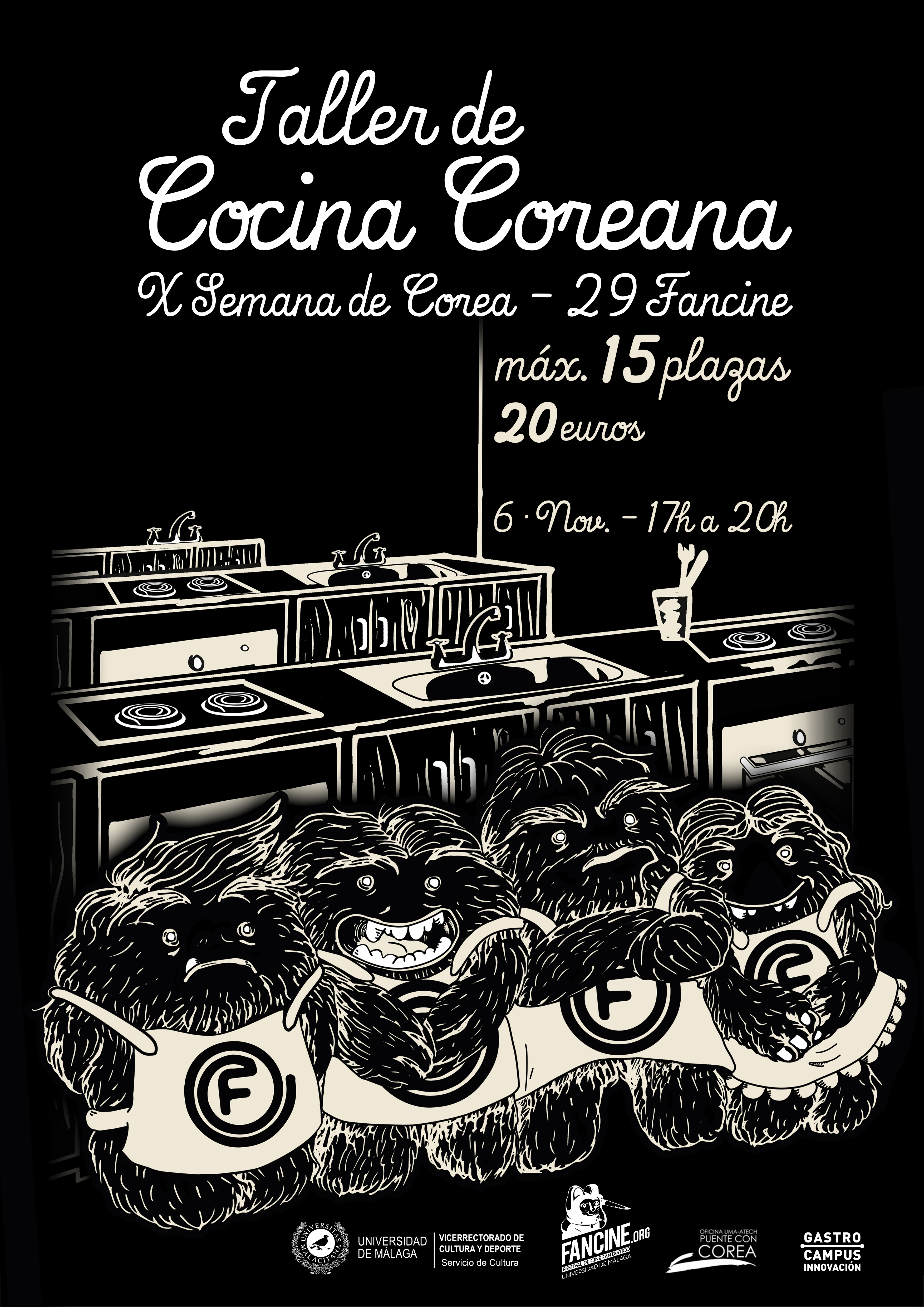 cartel cocina coreana