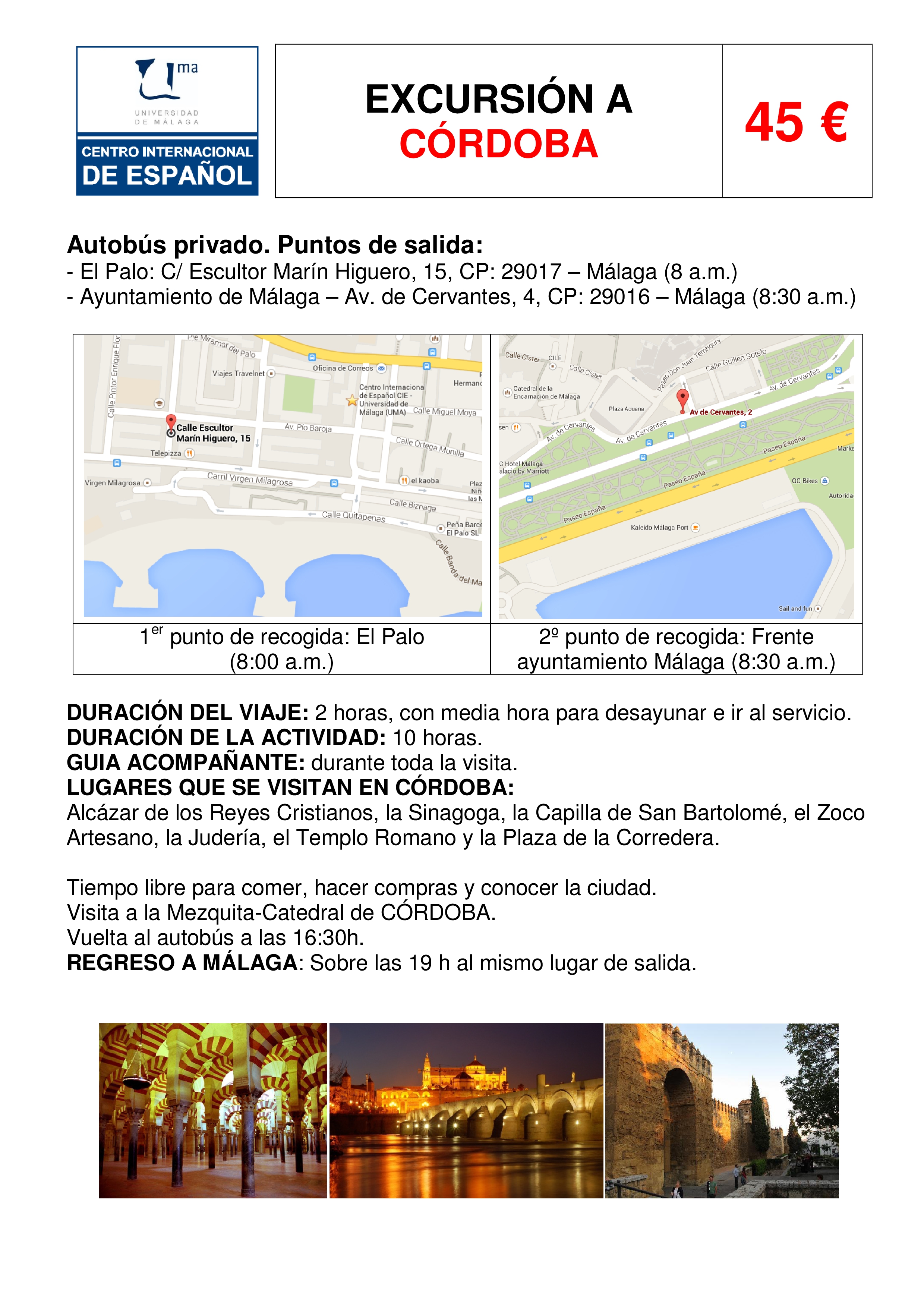 Excursion a Cordoba